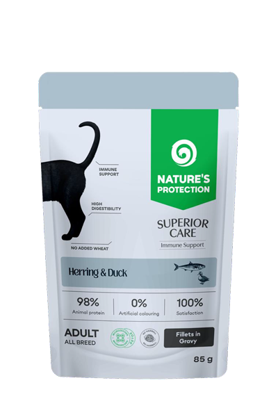 210578 SC Grain Free Immune support Adult Cats with Herring and Duck - Image 1